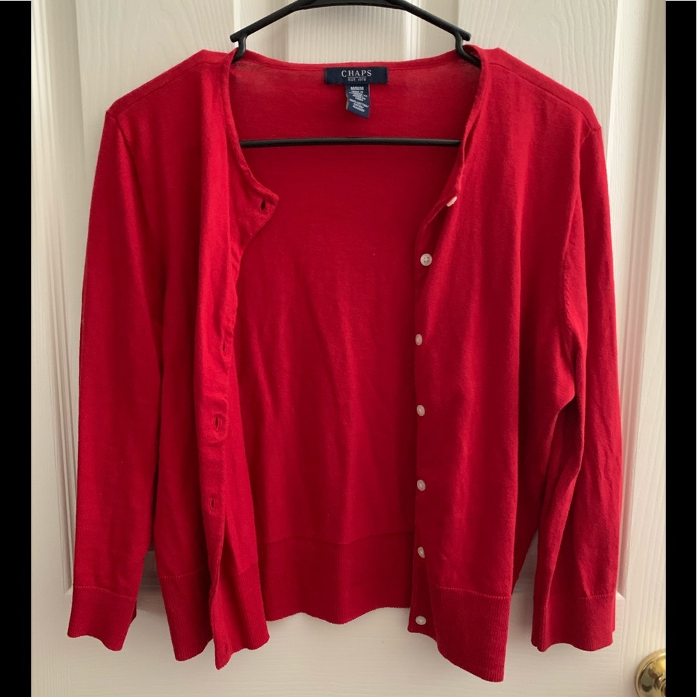 Red Cardigan